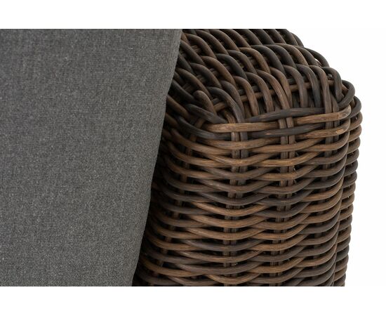 "Капри" трансформирующаяся лаунж-зона из искусственного ротанга, цвет коричневый, изображение 32 | Интернет магазин мебели и декора LifeDekor