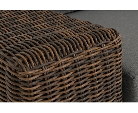 "Капри" трансформирующаяся лаунж-зона из искусственного ротанга, цвет коричневый, изображение 33 | Интернет магазин мебели и декора LifeDekor