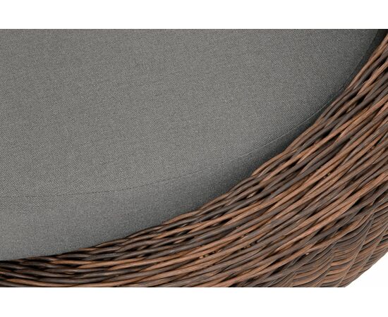 "Барселона" кресло из искусственного ротанга, цвет коричневый, изображение 6 | Интернет магазин мебели и декора LifeDekor