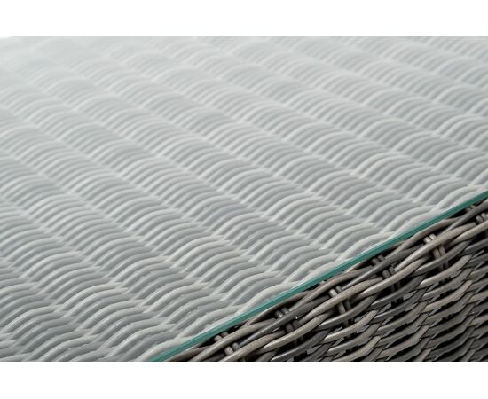 "Боно" журнальный столик из искусственного ротанга, цвет графит, изображение 6 | Интернет магазин мебели и декора LifeDekor