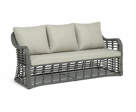 "Ницца" лаунж-зона из искусственного ротанга, цвет бронзовый, изображение 22 | Интернет магазин мебели и декора LifeDekor