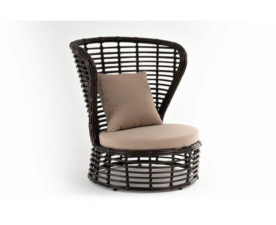 "Парма" кресло из искусственного ротанга, цвет бронзовый, изображение 3 | Интернет магазин мебели и декора LifeDekor