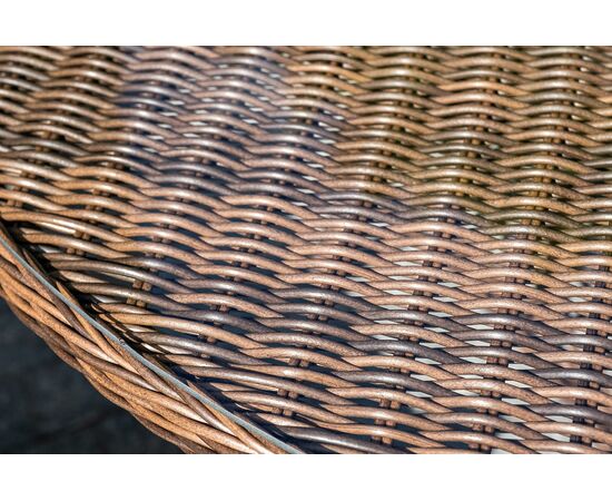 "Эспрессо–150 R" обеденная группа плетеная, цвет коричневый, изображение 6 | Интернет магазин мебели и декора LifeDekor