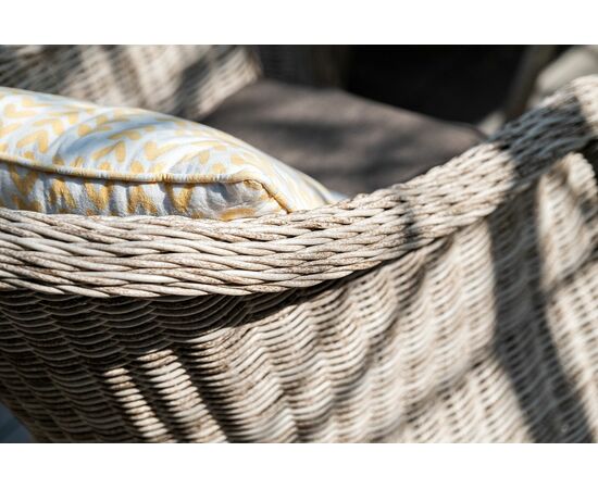 "Эспрессо" обеденная группа плетеная, цвет бежевый, изображение 3 | Интернет магазин мебели и декора LifeDekor