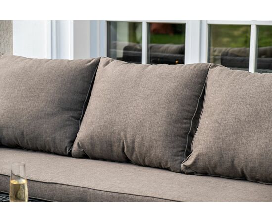 "Гранд Латте" лаунж-зона из искусственного ротанга, цвет графит, изображение 19 | Интернет магазин мебели и декора LifeDekor