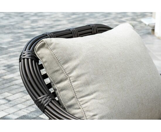 "Ницца" лаунж-зона из искусственного ротанга, цвет бронзовый, изображение 12 | Интернет магазин мебели и декора LifeDekor