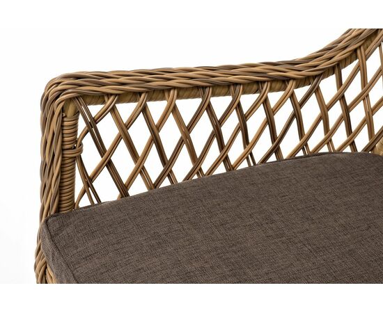 "Латте" обеденная группа плетеная, цвет соломенный, изображение 9 | Интернет магазин мебели и декора LifeDekor