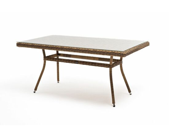 "Латте" обеденная группа плетеная, цвет соломенный, изображение 13 | Интернет магазин мебели и декора LifeDekor