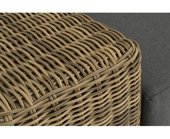 "Капри" модуль диванный правый с подушками, цвет соломенный, изображение 4 | Интернет магазин мебели и декора LifeDekor