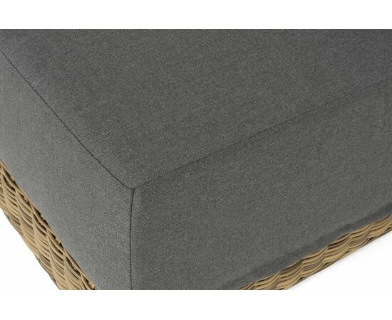 "Капри" модуль диванный правый с подушками, цвет соломенный, изображение 6 | Интернет магазин мебели и декора LifeDekor