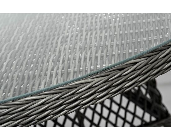 "Дольче" обеденная группа из искусственного ротанга, цвет графит, изображение 31 | Интернет магазин мебели и декора LifeDekor