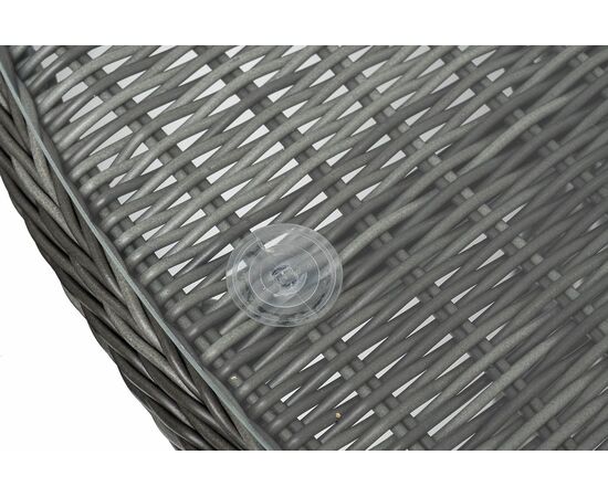 "Дольче" обеденная группа из искусственного ротанга, цвет графит, изображение 33 | Интернет магазин мебели и декора LifeDekor