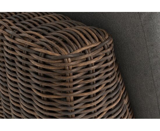 "Капри" модуль диванный угловой с подушками, цвет коричневый, изображение 6 | Интернет магазин мебели и декора LifeDekor