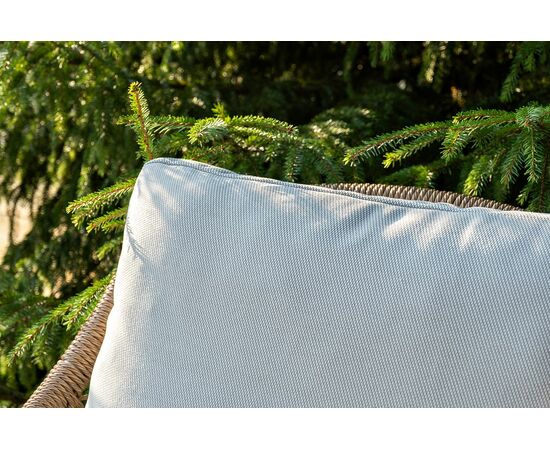 "Венеция" лаунж-зона из искусственного ротанга, цвет соломенный, изображение 15 | Интернет магазин мебели и декора LifeDekor