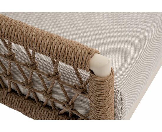 "Венеция" лаунж-зона из искусственного ротанга, цвет соломенный, изображение 26 | Интернет магазин мебели и декора LifeDekor