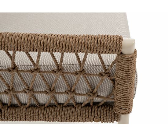 "Венеция" лаунж-зона из искусственного ротанга, цвет соломенный, изображение 27 | Интернет магазин мебели и декора LifeDekor