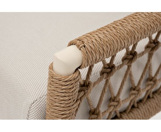 "Венеция" лаунж-зона из искусственного ротанга, цвет соломенный, изображение 29 | Интернет магазин мебели и декора LifeDekor