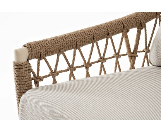 "Венеция" лаунж-зона из искусственного ротанга, цвет соломенный, изображение 34 | Интернет магазин мебели и декора LifeDekor