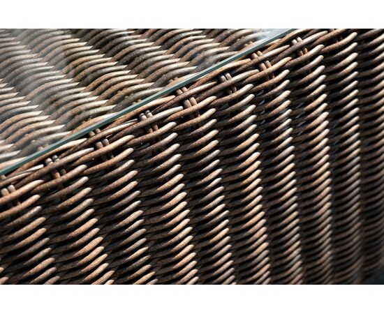 "Капучино Сингл" лаунж-зона из искусственного ротанга, цвет коричневый, изображение 16 | Интернет магазин мебели и декора LifeDekor