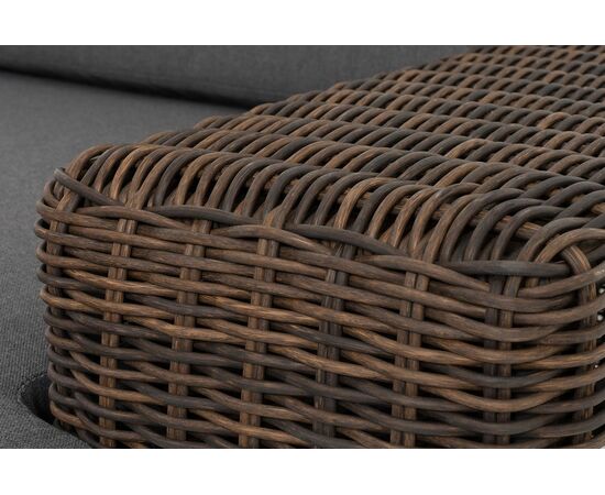"Капри" кушетка из искусственного ротанга, цвет коричневый, изображение 6 | Интернет магазин мебели и декора LifeDekor