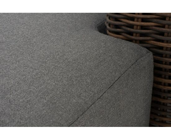 "Капри" кушетка из искусственного ротанга, цвет коричневый, изображение 7 | Интернет магазин мебели и декора LifeDekor