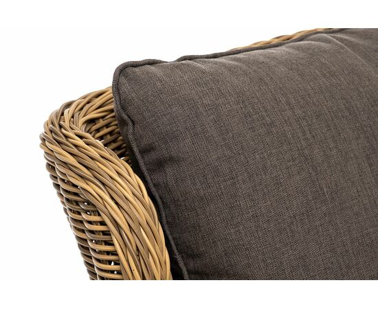 "Неаполь" плетеный стул из искусственного ротанга, цвет соломенный, изображение 4 | Интернет магазин мебели и декора LifeDekor