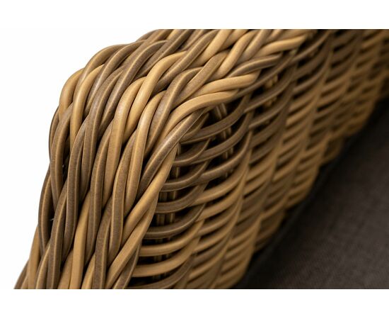 "Неаполь" плетеный стул из искусственного ротанга, цвет соломенный, изображение 9 | Интернет магазин мебели и декора LifeDekor