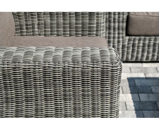 "Боно" лаунж-зона из искусственного ротанга, цвет графит, изображение 12 | Интернет магазин мебели и декора LifeDekor