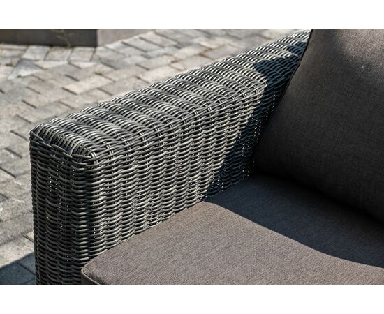 "Боно" лаунж-зона из искусственного ротанга, цвет графит, изображение 16 | Интернет магазин мебели и декора LifeDekor
