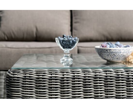 "Боно" лаунж-зона из искусственного ротанга, цвет графит, изображение 19 | Интернет магазин мебели и декора LifeDekor