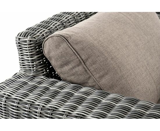 "Боно" лаунж-зона из искусственного ротанга, цвет графит, изображение 28 | Интернет магазин мебели и декора LifeDekor