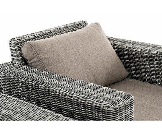 "Боно" лаунж-зона из искусственного ротанга, цвет графит, изображение 31 | Интернет магазин мебели и декора LifeDekor