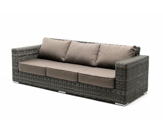 "Боно" лаунж-зона из искусственного ротанга, цвет графит, изображение 34 | Интернет магазин мебели и декора LifeDekor