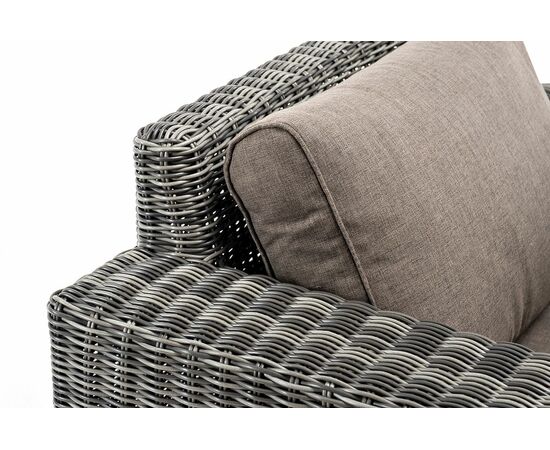 "Боно" лаунж-зона из искусственного ротанга, цвет графит, изображение 45 | Интернет магазин мебели и декора LifeDekor