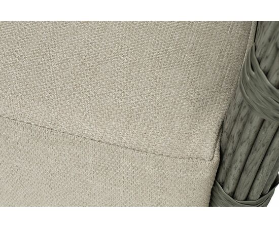 "Валенсия" кресло из искусственного ротанга, цвет серый, изображение 6 | Интернет магазин мебели и декора LifeDekor