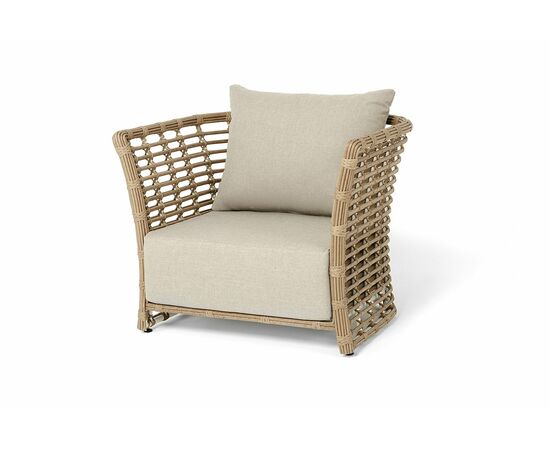 "Валенсия" кресло из искусственного ротанга, цвет соломенный | Интернет магазин мебели и декора LifeDekor