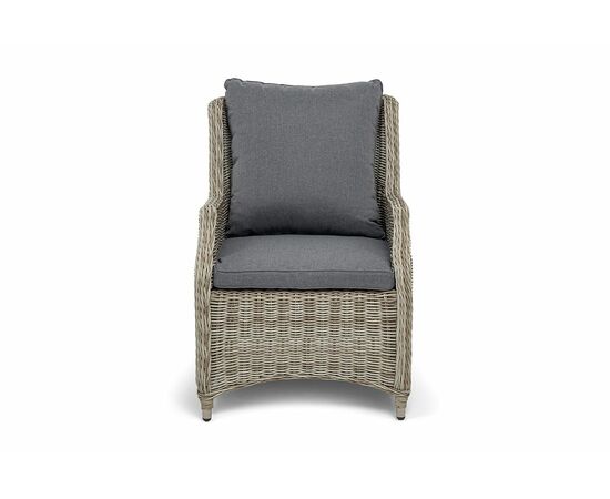 "Неаполь" плетеный стул из искусственного ротанга, цвет бежевый, изображение 2 | Интернет магазин мебели и декора LifeDekor