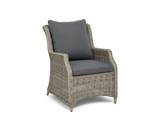 "Неаполь" плетеный стул из искусственного ротанга, цвет бежевый, изображение 3 | Интернет магазин мебели и декора LifeDekor