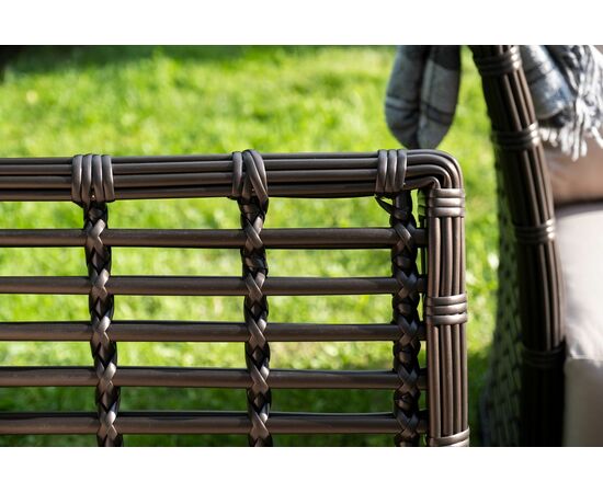 "Валенсия" лаунж-зона из искусственного ротанга, цвет бронзовый, изображение 12 | Интернет магазин мебели и декора LifeDekor