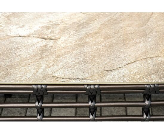 "Ницца" лаунж-зона из искусственного ротанга, цвет бронзовый, изображение 17 | Интернет магазин мебели и декора LifeDekor