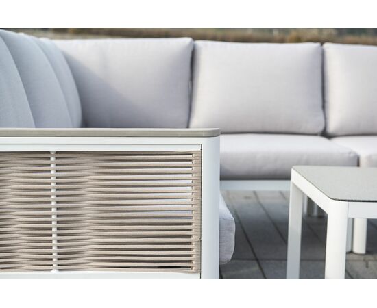 "Париж" угловой модульный диван, каркас из алюминия, изображение 3 | Интернет магазин мебели и декора LifeDekor