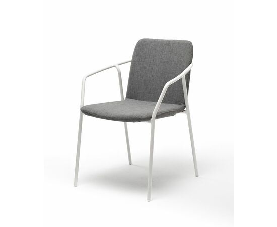 "Марокко" стул из текстилена nanotex, алюминиевый каркас, цвет серый | Интернет магазин мебели и декора LifeDekor