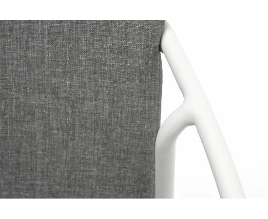 "Марокко" стул из текстилена nanotex, алюминиевый каркас, цвет серый, изображение 5 | Интернет магазин мебели и декора LifeDekor