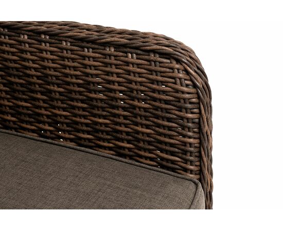 "Прованс" кресло из искусственного ротанга, цвет коричневый, изображение 5 | Интернет магазин мебели и декора LifeDekor