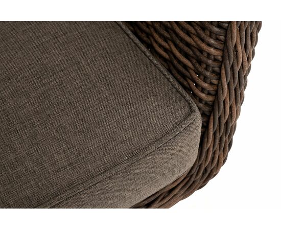 "Прованс" кресло из искусственного ротанга, цвет коричневый, изображение 6 | Интернет магазин мебели и декора LifeDekor