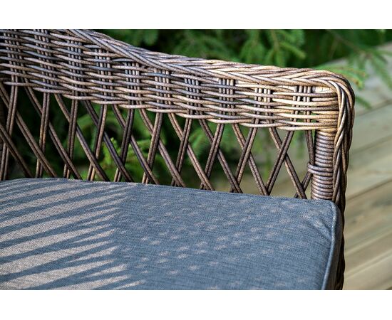 "Сицилия" обеденная группа плетеная, цвет коричневый, изображение 7 | Интернет магазин мебели и декора LifeDekor