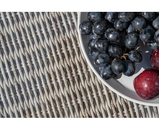 "Лунго" трансформирующаяся лаунж-зона из искусственного ротанга, цвет бежевый, изображение 17 | Интернет магазин мебели и декора LifeDekor