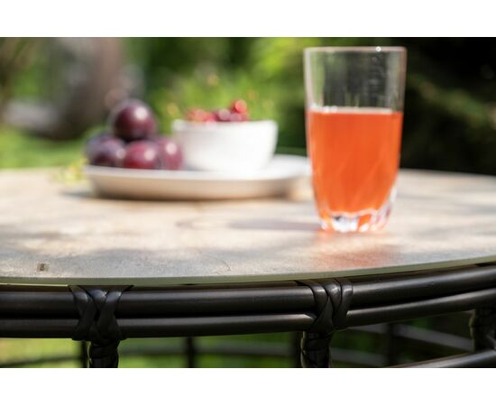 "Парма" кофейный комплект из искусственного ротанга, цвет бронзовый, изображение 9 | Интернет магазин мебели и декора LifeDekor