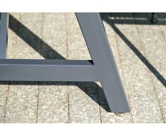 "Куба" обеденная группа на 10 персон, стол HPL "дуб", круглый роуп, изображение 10 | Интернет магазин мебели и декора LifeDekor