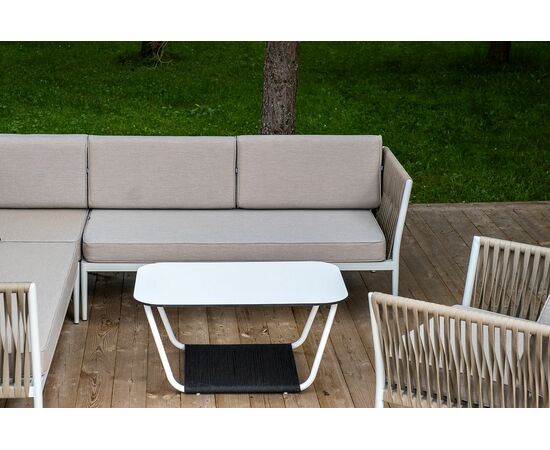 "Касабланка" модульная лаунж-зона из роупа (веревки), каркас из алюминия, изображение 9 | Интернет магазин мебели и декора LifeDekor